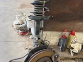 Front wheel hub spindle knuckle