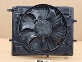Electric radiator cooling fan