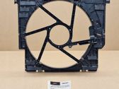 Radiator cooling fan shroud