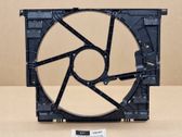 Radiator cooling fan shroud