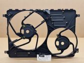 Radiator cooling fan shroud