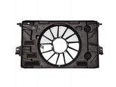 Radiator cooling fan shroud