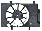 Radiator cooling fan shroud