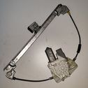 Rear door window regulator with motor