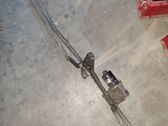 Front wiper linkage and motor
