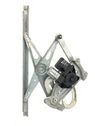 Front door window regulator with motor