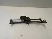 Front wiper linkage and motor