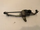 Front wiper linkage and motor