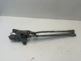 Front wiper linkage and motor