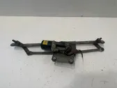 Front wiper linkage and motor