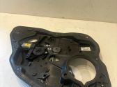Rear door window regulator with motor