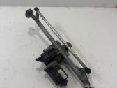 Front wiper linkage and motor