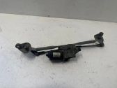 Front wiper linkage and motor