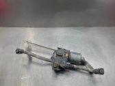 Front wiper linkage and motor