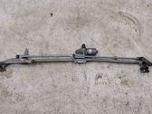 Front wiper linkage and motor
