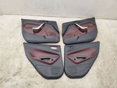Door card panel trim set