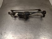 Front wiper linkage and motor