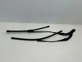 Front wiper blade arm