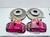 Brake discs and calipers set