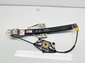 Rear window lifting mechanism without motor