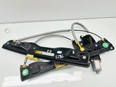 Front door window regulator with motor