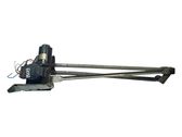 Front wiper linkage and motor