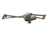 Front wiper linkage and motor