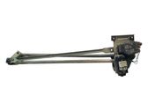 Front wiper linkage and motor