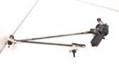 Front wiper linkage and motor