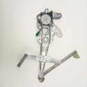 Rear door window regulator with motor