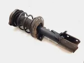 Front shock absorber with coil spring