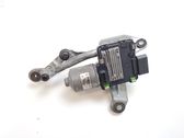 Front wiper linkage and motor