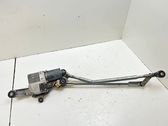 Tringlerie et moteur d'essuie-glace avant
