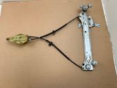 Rear window lifting mechanism without motor