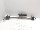 Front wiper linkage and motor