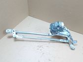 Front wiper linkage and motor