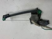 Rear door window regulator with motor