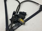 Front door window regulator with motor