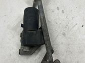 Front wiper linkage and motor