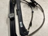 Front window lifting mechanism without motor