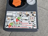 Tire air pump compressor