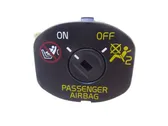 Passenger airbag on/off switch