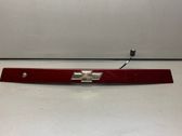 Trunk door license plate light bar