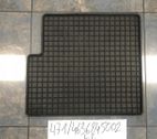 Rear floor mat