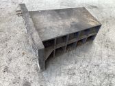 Front bumper shock/impact absorber