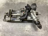 Steering wheel axle