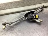 Front wiper linkage and motor
