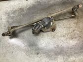 Front wiper linkage and motor