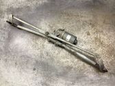 Front wiper linkage and motor