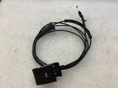 Engine bonnet/hood lock release cable